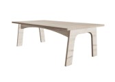 Keukenhof bso tafel L150 x B80 x H60 cm Grey craft oak Tangara Groothandel voor de Kinderopvang Kinderdagverblijfinrichting